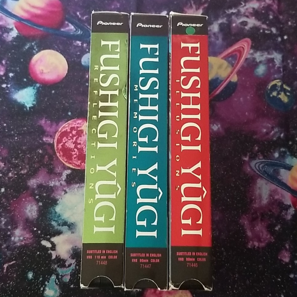 Vintage Fushigi Yugi VHS bundle